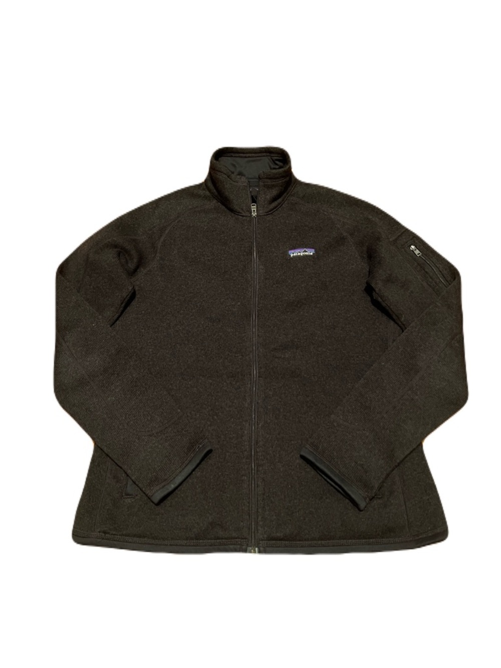 Patagonia Better Sweater Zip-Up Fleece Jacket in Black, Women’s size Small